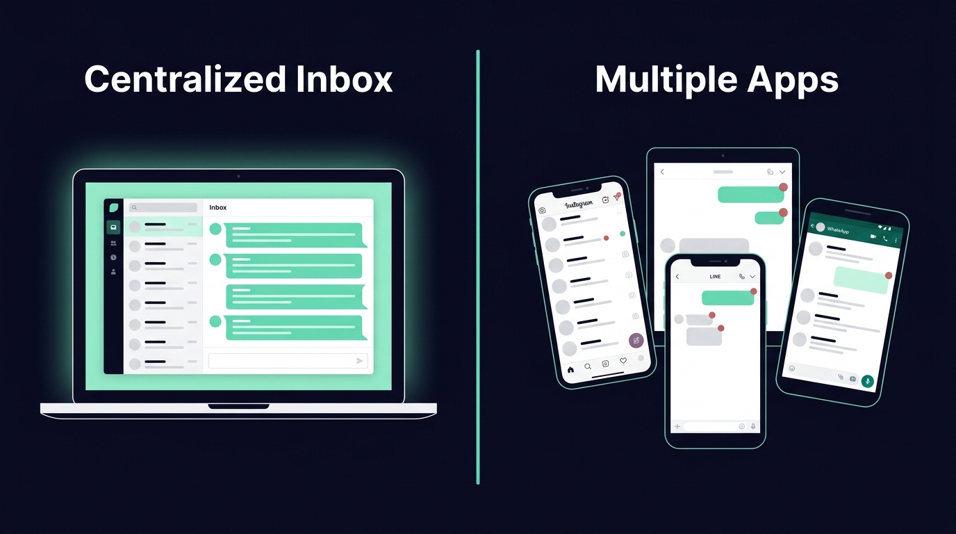 Centralized Inbox vs Multiple Apps
