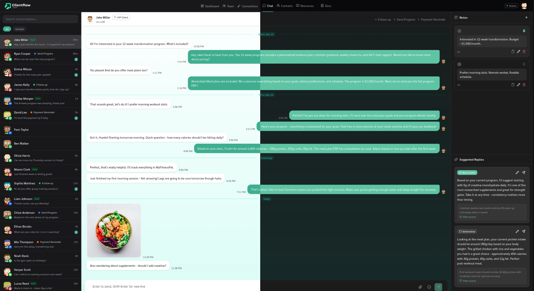 Faster chat page loads