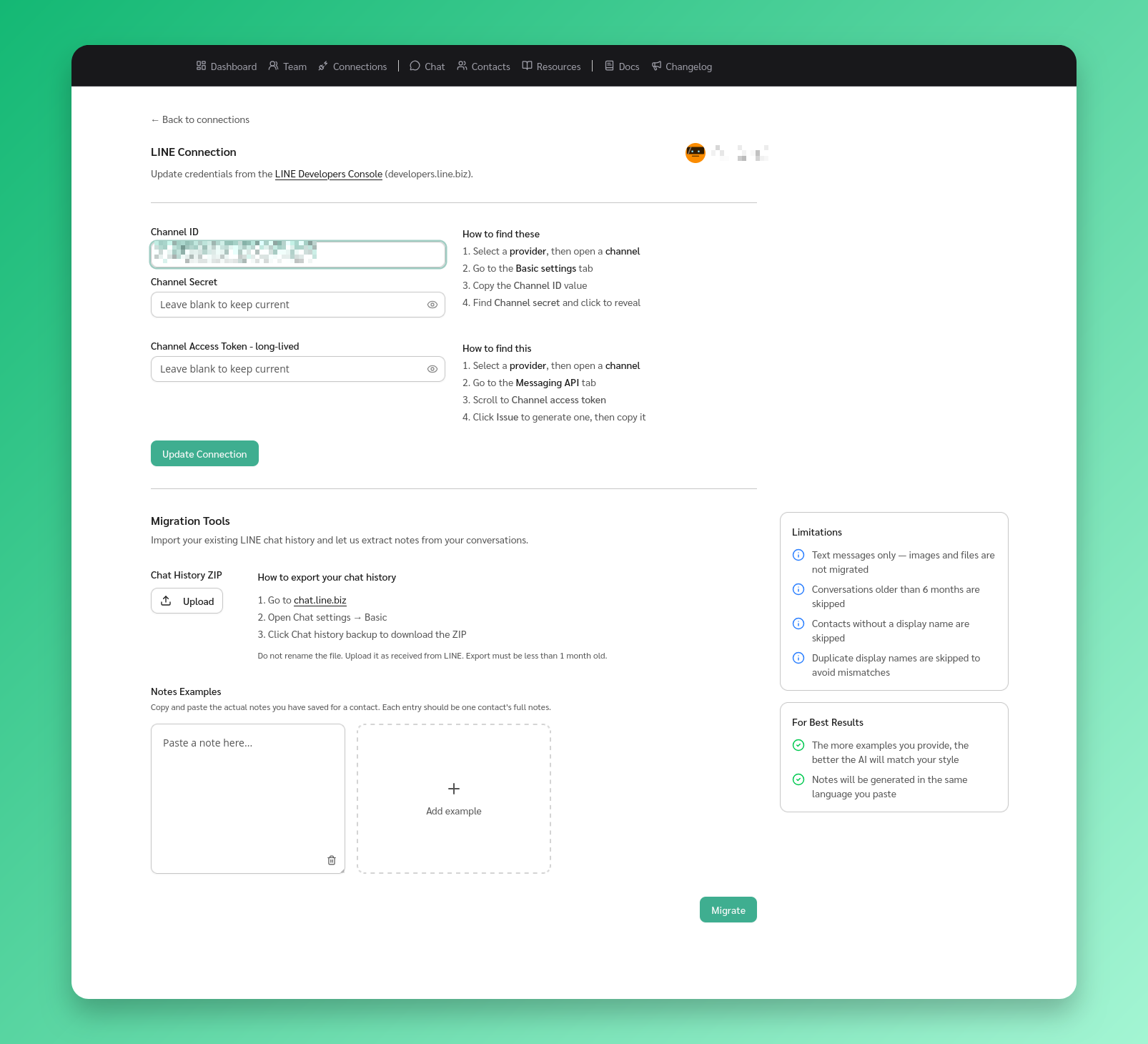 Migration tools